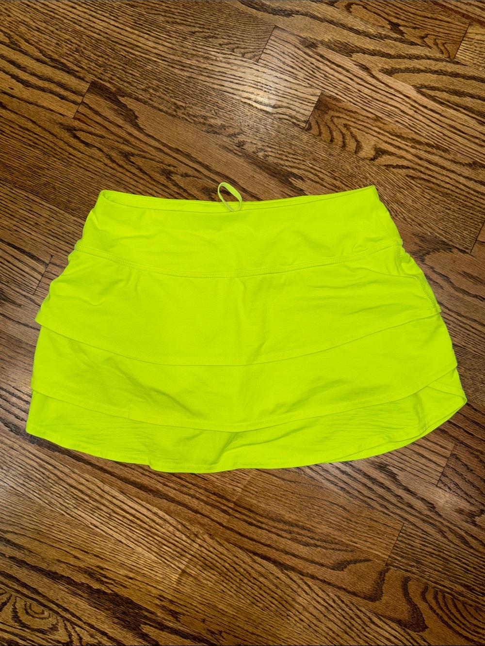 Athleta Neon Yellow Skort Size Small